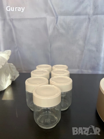 Уред за Приготвяне на кисело мляко Moulinex YG231E32 - добро състояние, снимка 4 - Кухненски роботи - 53786293