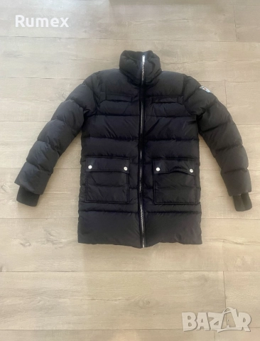 Черно пухено яке Dsquared2