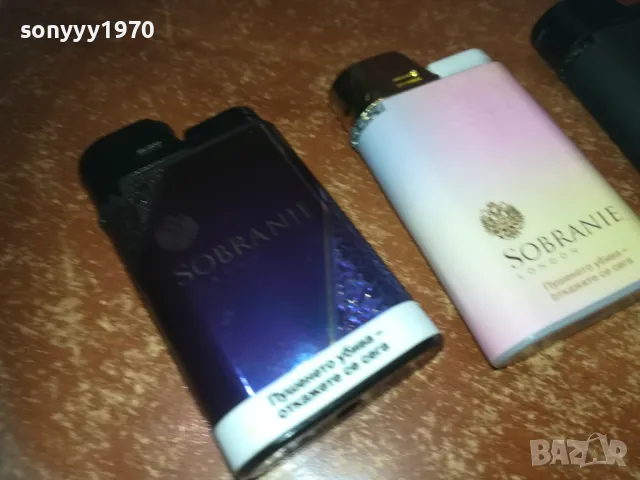 SOBRANIE X3 НОВИ ЗАПАЛКИ 2709241330, снимка 11 - Колекции - 47374956