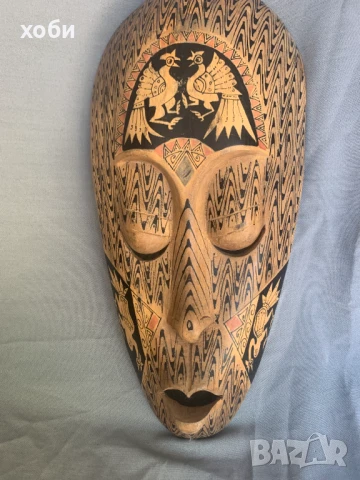 африканска маска , снимка 2 - Антикварни и старинни предмети - 51265907