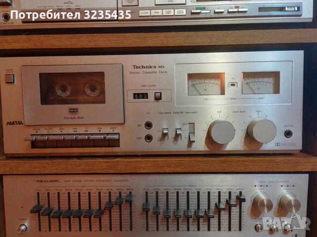 касетен дек Technics M5, снимка 6 - Декове - 53530201