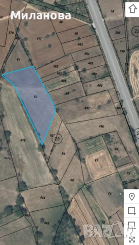 Продавам 25 дка. земеделска земя в землището на гр.Сапарева баня.От собственик!, снимка 8 - Земеделска земя - 52417070