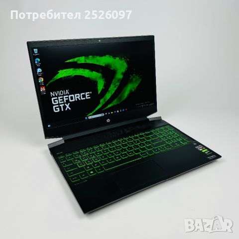 HP Gaming 15,6” IPS/i5-9300H/NVIDIA GTX 1650/256GB NVMe+1TB/16GB DDR4, снимка 2 - Лаптопи за игри - 46240201