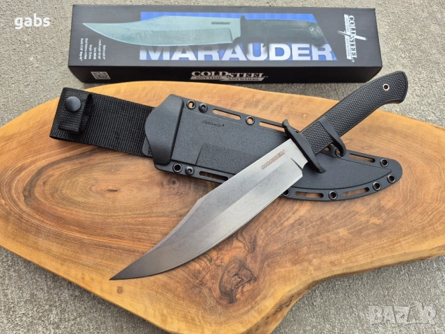 Боен нож COLD STEEL MARAUDER с тактическа кания Kray-Ex