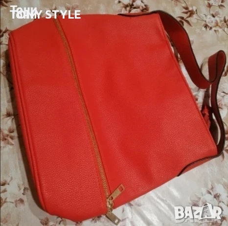 Нова Кожена Дамска Чанта 