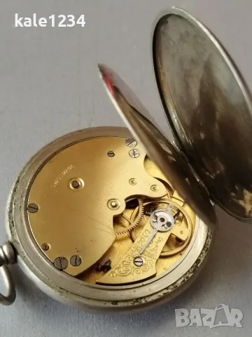 Джобен часовник AXO. Швейцарски. Swiss made. Vintage pocket watch. Механичен , снимка 3 - Джобни - 47220944