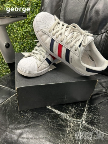 Маратонки Adidas Superstar - 41.5 номер, снимка 7 - Маратонки - 52648801