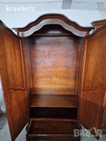 Масивен Античен Гардероб-внос от Германия!, снимка 4 - Гардероби - 52155430