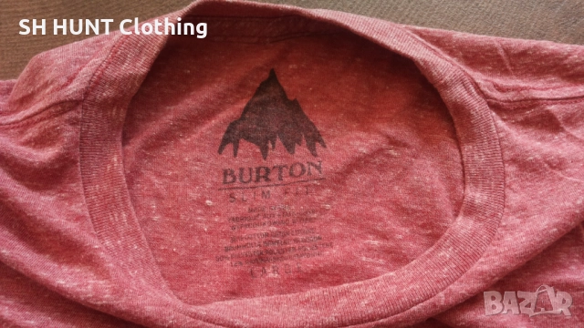BURTON T-Shirt Размер L мъжка тениска ски сноуборд 11-58, снимка 6 - Тениски - 52794879