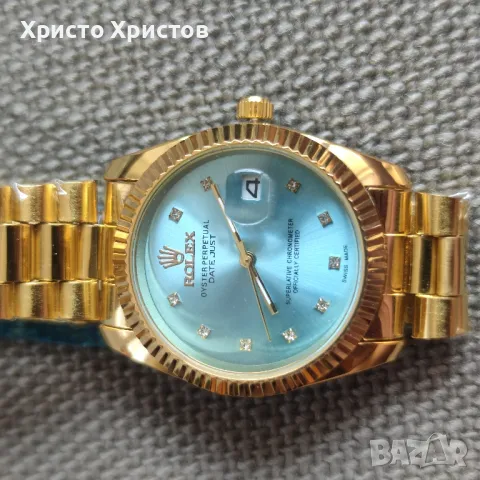 Дамски часовник Rolex Oyster Perpetual Datejust Gold , снимка 4 - Дамски - 46976206