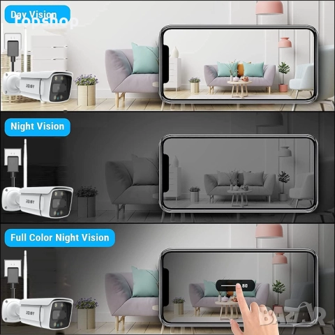 ЧИСТО НОВА REIGY 5MP охранителна система Wifi със Soplight и 1TB Western Digital, 8-канален NVR..., снимка 3 - Комплекти за видеонаблюдение - 51695918