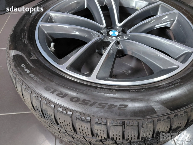 19" BMW Джанти Style 630 Зимни Гуми Датчици БМВ 5 G30 G31 G32 G11 G12 G14 G15, снимка 6 - Гуми и джанти - 51445474