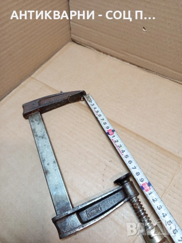 Стара Немска Дърводелска Стяга. НОМЕР 1650., снимка 9 - Антикварни и старинни предмети - 53750173