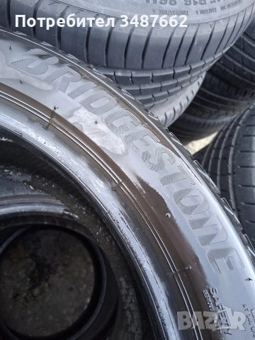 18цола спорт пакет 255 40 и 225 45 18 BRIDGESTONE 4броя летни дот 2020г , снимка 4 - Гуми и джанти - 53916282