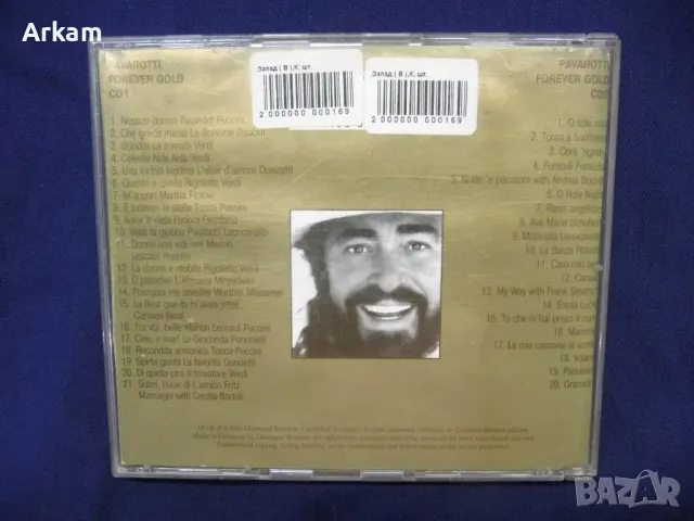 Pavarotti Forever Gold 2CD, снимка 2 - CD дискове - 46982328