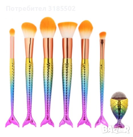 Професионални четки за грим Русалка  HZS33