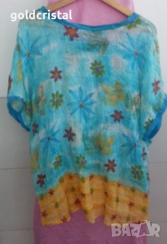дамска лятна блуза макси, снимка 4 - Туники - 15502484