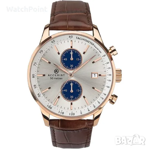 Мъжки аналогов часовник Accurist Chronograph - A-7227, снимка 1 - Мъжки - 49169314