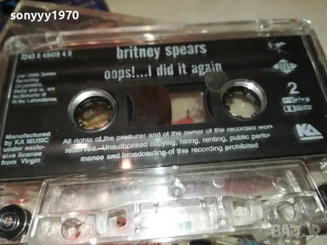 BRITNEY SPEARS-ORIGINAL TAPE 1802252224, снимка 12 - Аудио касети - 49185808