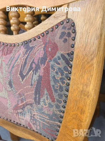 Комплект от 8 трапезни стола , снимка 8 - Столове - 51738351