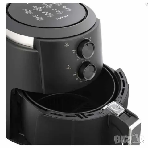 ФРИТЮРНИК С ГОРЕЩ ВЪЗДУХ /Air Fryer, снимка 6 - Фритюрници - 46833392