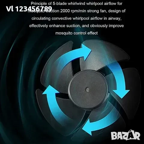 Лампа против насекоми, инсектицидна лампа, снимка 4 - Други стоки за дома - 50713677