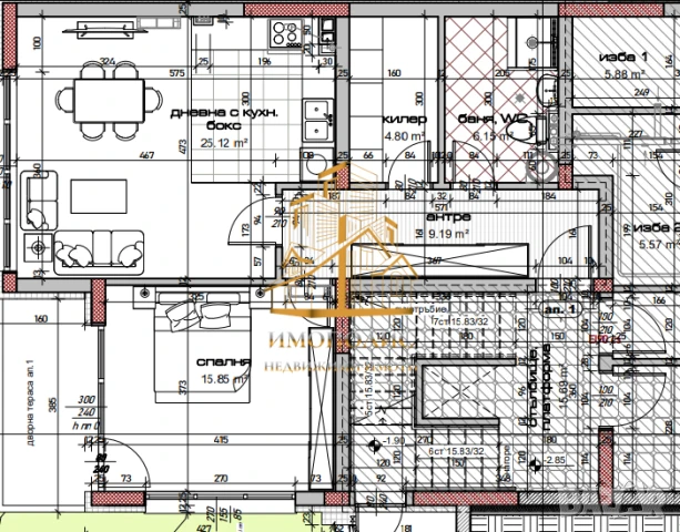 Двустаен апартамент – Зеленика, Варна (Обява №:224496), снимка 3 - Апартаменти - 50489662