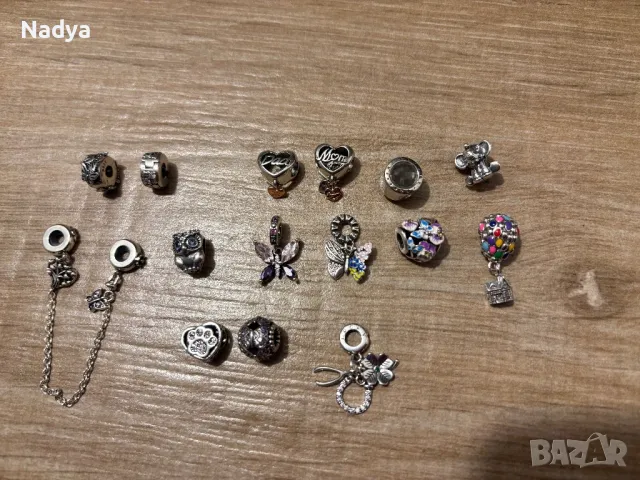 Гривни Пандора/ талисмани S925, снимка 10 - Гривни - 49493818
