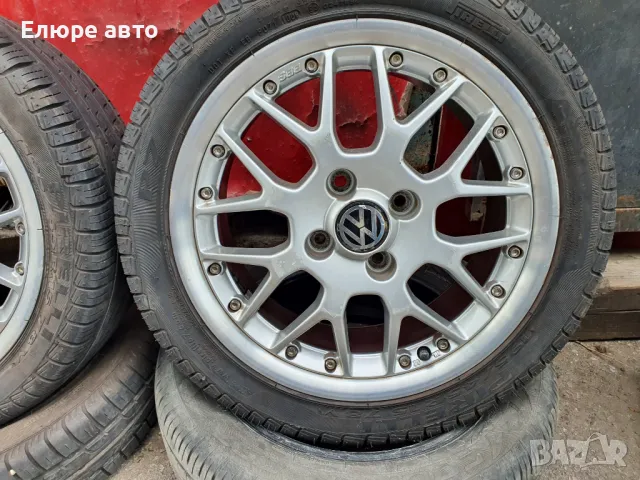 Джанти BBS,VW 4x100x6J15ет45, снимка 4 - Гуми и джанти - 50235821