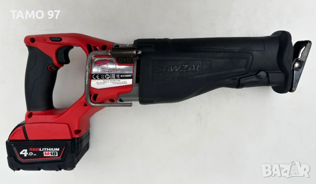 Milwaukee M18 ONESX - Акумулаторен безчетков саблен трион перфектен!, снимка 3 - Триони и циркуляри - 52979370