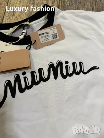 Дамски тениски Miu Miu, Gucci, снимка 6 - Тениски - 46954179