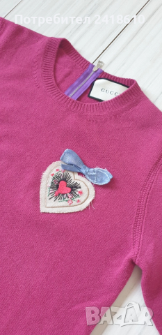 Gucci Wool Made in Italy Womens Size  L / XL ОРИГИНАЛ! Дамски Пуловер!