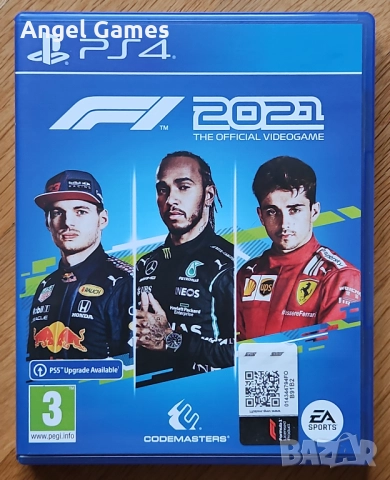 Формула 1 2021 F1 21 PS4 Playstation 4 Плейстейшън 5 PS PS5 игра коли