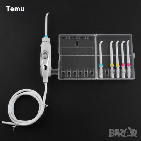 Многофункционален зъбен душ с функция за свързване към чешма / Материал на изработка: ABS материал с, снимка 10 - Други - 45687017