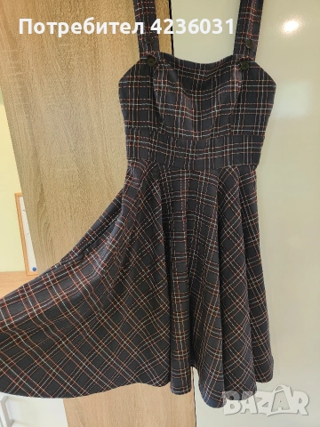 Винтидж стил рокля на Hell Bunny, снимка 2 - Рокли - 54200127