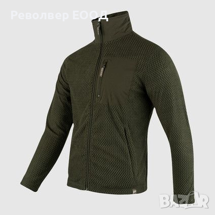 Леко поларено яке Jack Pyke Lightweight Z Fleece Jacket Green, снимка 3 - Екипировка - 45048127