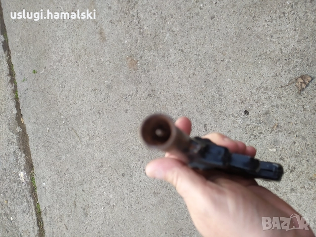 Стара играчка револвер, снимка 4 - Антикварни и старинни предмети - 52838980