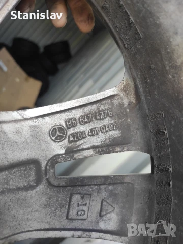 Оригинални джанти Ц клас 204 модел , снимка 5 - Гуми и джанти - 50735145