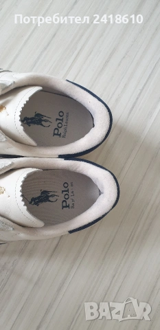 POLO Ralph Lauren Leather Sneakers Size 40 - 25.5см НОВО! ОРИГИНАЛ! ЕСТЕСТВЕНА Кожа!, снимка 2 - Кецове - 53468928