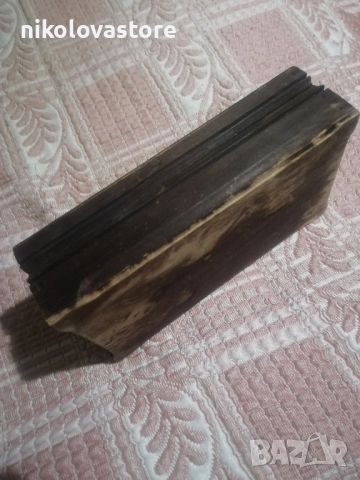 стара дървена кутия, снимка 3 - Антикварни и старинни предмети - 51659792