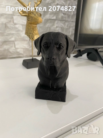 Фигурка Labrador Bust / Лабрадор бюст статуетка, снимка 3 - Декорация за дома - 53509117