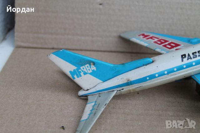 Детска метална играчка самолет, снимка 2 - Колекции - 46399239