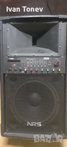 Тонколона NRS с вграден миксер и усилвател , снимка 5 - Тонколони - 51511875