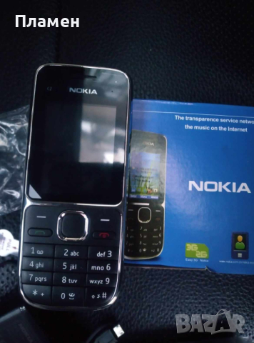 Мобилен телефон gsm нокиа Nokia C2-01 2/3G, radio 3,2 mpx, Bluetooth Black, снимка 4 - Nokia - 44960837