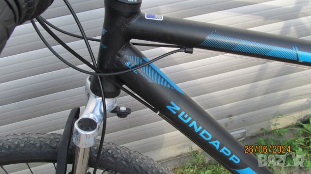 Алуминиев планински велосипед -Off-roading (Оф-роуд)  Zündapp Blue 4.0 CROSS OVER, 29 цола, снимка 18 - Велосипеди - 46383795