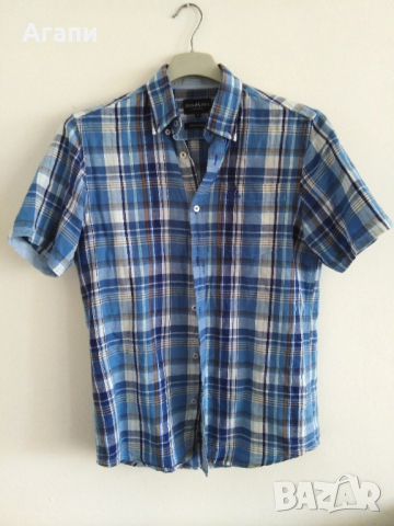 Мъжка риза Jean Paul размер S с къс ръкав, снимка 1 - Ризи - 44973891