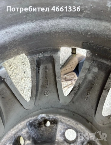 18 джанти с гуми Мерцедес  w222 w213 w205, снимка 4 - Гуми и джанти - 52618424