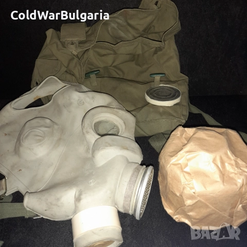 ПМГ Българска противогазова маска – Военно издание от Студената война, снимка 8 - Колекции - 52007092