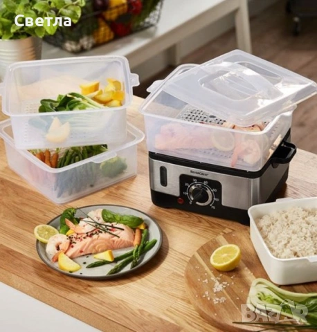 Сокоизстисквачка Philips € 55;Уреди за Готвене на пара SilverCrest Нов,€ 35 и За вакуумиране-Нов €18, снимка 4 - Сокоизстисквачки и цитрус преси - 52725754