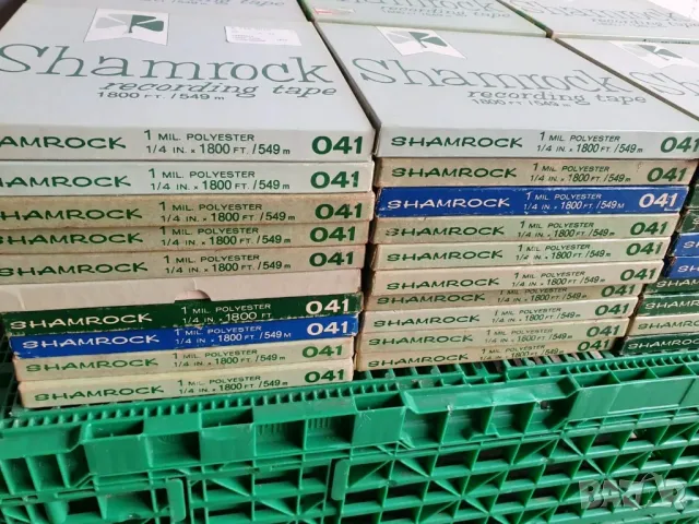 Магнетофонни Ролки 18 см Shamrock, снимка 10 - Аудио касети - 48507717